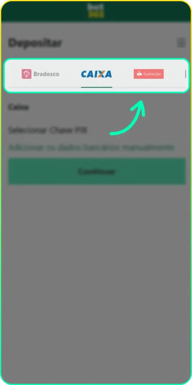Escolha o seu método de pagamento preferido para depositar dinheiro na Bet365.